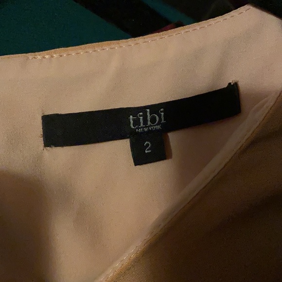 Blush Tibi Silk Cape dress - Picture 8 of 8